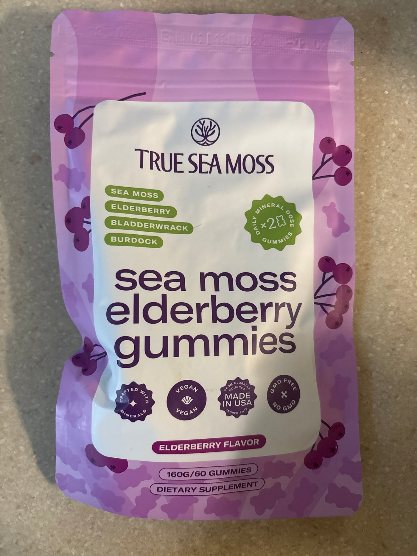 ELDERBERRY TRUE SEA MOSS GUMMIES