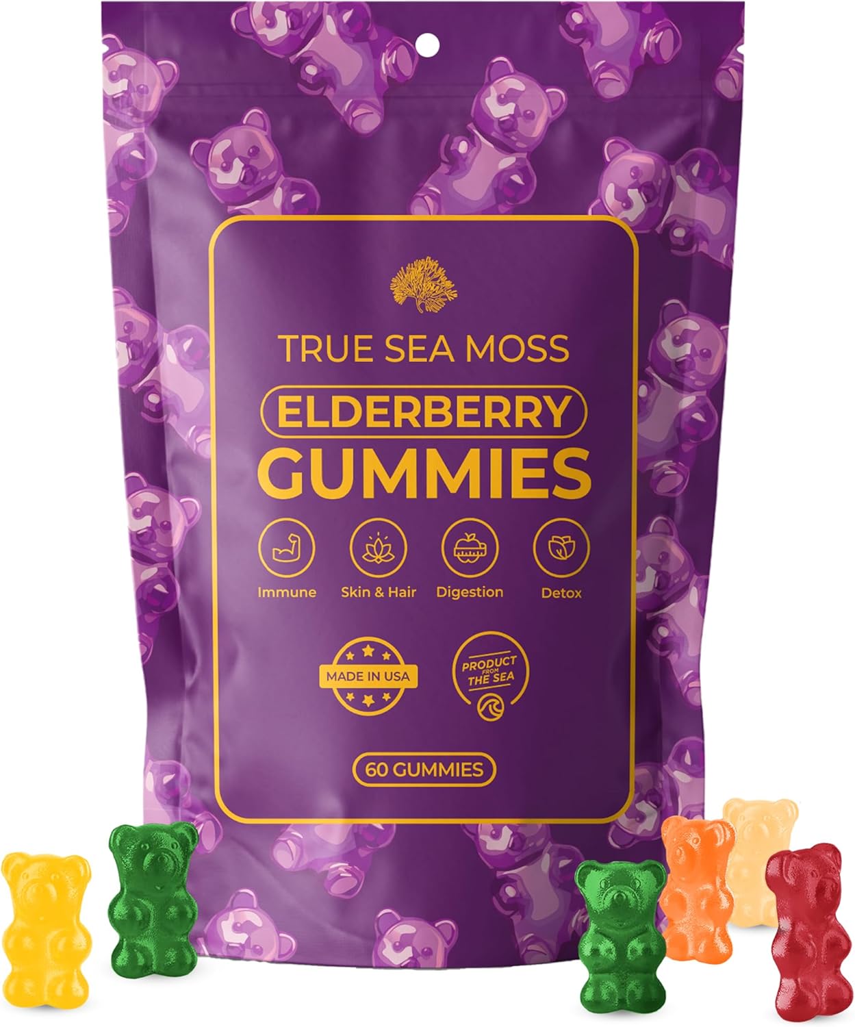 ELDERBERRY TRUE SEA MOSS GUMMIES