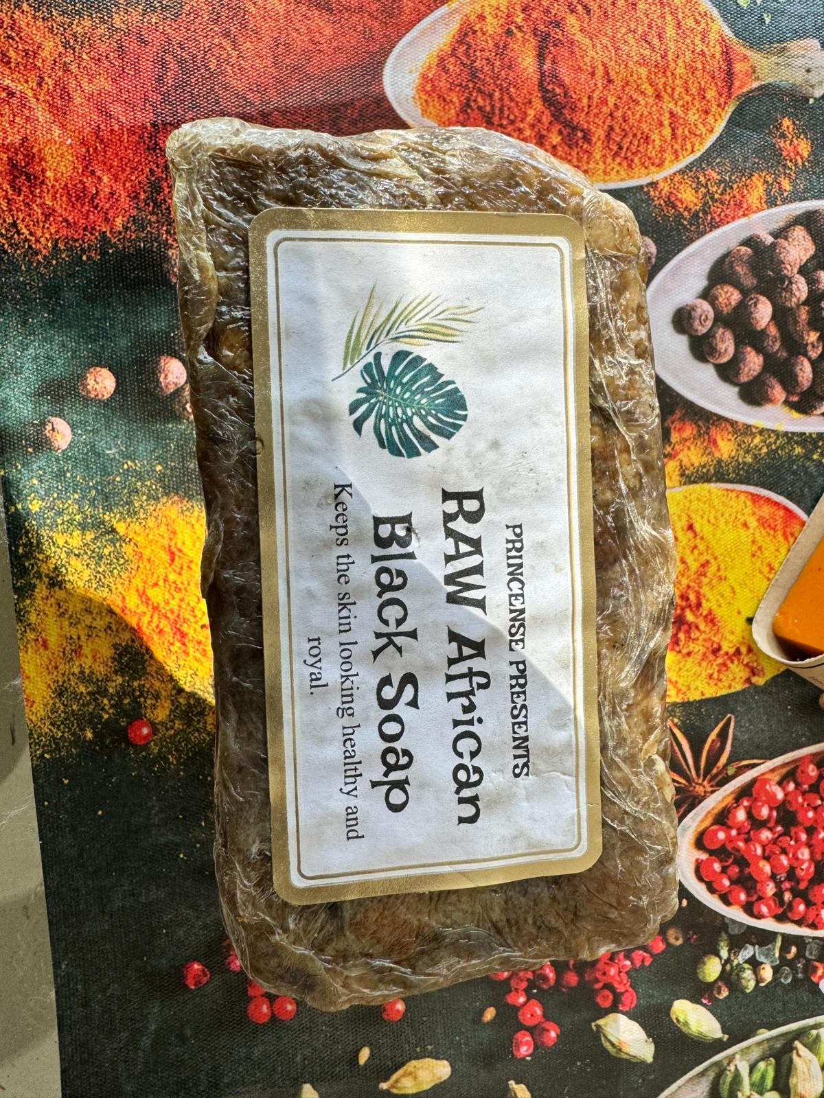 Raw Organic African Black Soap